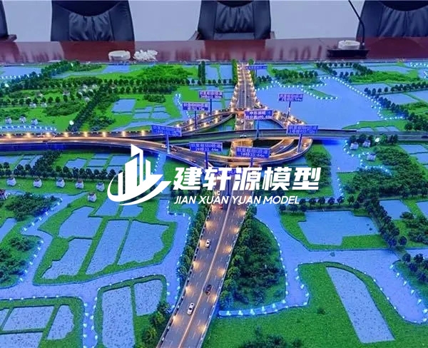 安乡高速公路沙盘定制